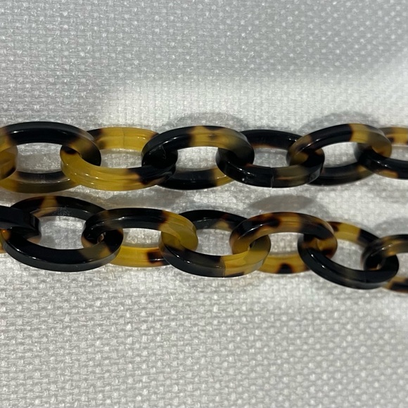 VINTAGE Judith Jack Tortoises Chain Silver Marcasite Necklace - Picture 4 of 5